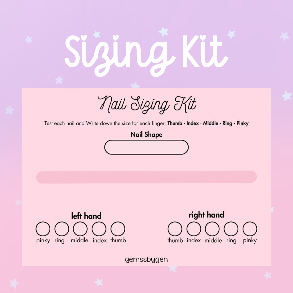 Sizing kit